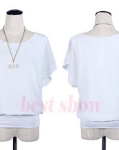 Chiffon Short Sleeves Shirt
