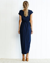 Asymmetrical Ankle-length Women Dress
