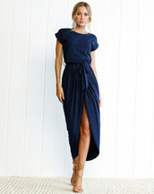 Asymmetrical Ankle-length Women Dress