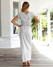 Asymmetrical Ankle-length Women Dress