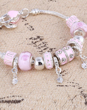 Crystal Charm Bracelets for Women