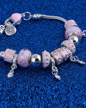 Crystal Charm Bracelets for Women