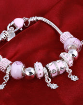 Crystal Charm Bracelets for Women