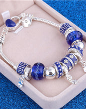 Crystal Charm Bracelets for Women