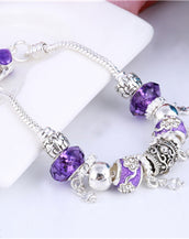 Crystal Charm Bracelets for Women