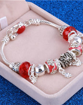 Crystal Charm Bracelets for Women