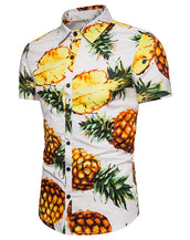 Floral Fruit Printed Men Shirts