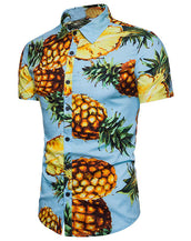 Floral Fruit Printed Men Shirts