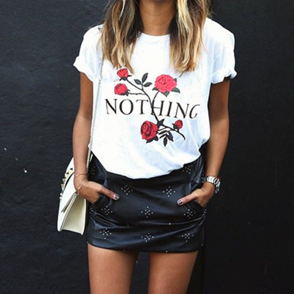 Short Sleeve Women Tshirt