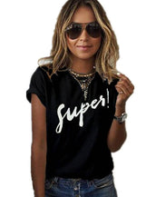 Short Sleeve Women Tshirt