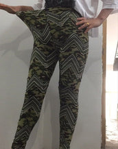 Camouflage High Elastic Legging