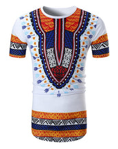 Ethnic Printed African Style Men T Shirt