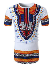 Ethnic Printed African Style Men T Shirt