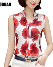 Print Shirt Ladies Female Tops