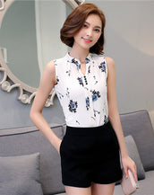 Print Shirt Ladies Female Tops