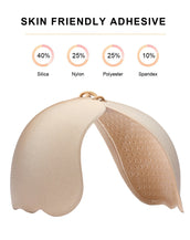 Invisible Push Up Bra - No Annoying Shoulder Straps.