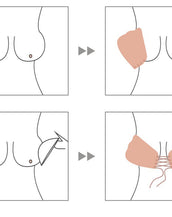 Invisible Push Up Bra - No Annoying Shoulder Straps.