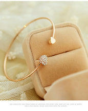 Crystal Double Heart Bracelet for Women