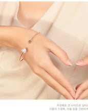 Crystal Double Heart Bracelet for Women