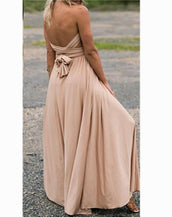 Long Casual Bandage Dress