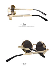 Round Metal Sunglasses for Men Women