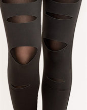Cut Out Design Women Leggings
