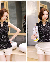 Print Shirt Ladies Female Tops