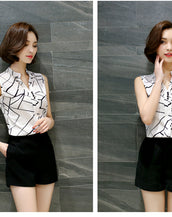 Print Shirt Ladies Female Tops