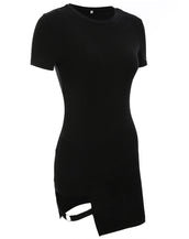 Bodycon O-Neck Mini Dress