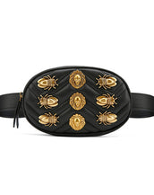 Belt Waist Leather Bag