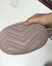 Belt Waist Leather Bag
