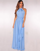 Long Casual Bandage Dress