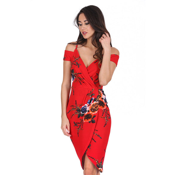 Strapless Short Sleeved Mini Dress