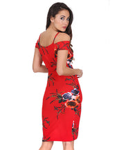 Strapless Short Sleeved Mini Dress