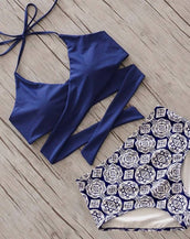 Push Up Ladies Bikini Set