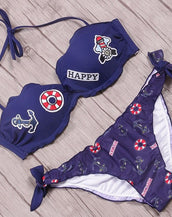 Push Up Ladies Bikini Set
