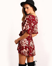 Shorts Sleeves Women Jumpsuits