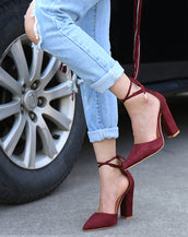 Retro Fashion High Heels Women Pumps