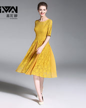 Chiffon Splicing Dress
