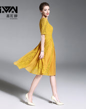 Chiffon Splicing Dress