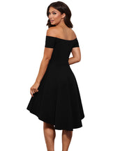 Vintage Off Shoulder Dress