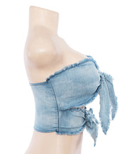 Strapless Off shoulder Tube Women Tops