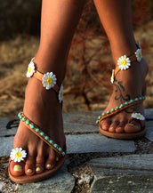 Flowers Comfortable Women Sandals
