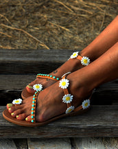 Flowers Comfortable Women Sandals