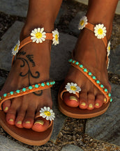 Flowers Comfortable Women Sandals