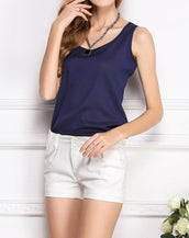 Camisole Chiffon Sleeveless Female Tank Tops