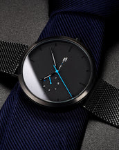 Blue Point Quartz Men Watches
