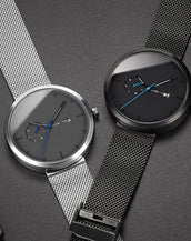 Blue Point Quartz Men Watches