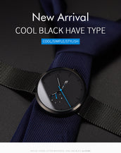 Blue Point Quartz Men Watches