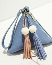 Mini Triangle Women Clutch Purse